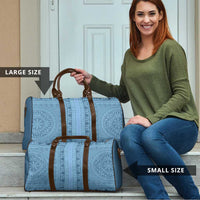 Greek Key Pattern Travel Bag Ancient Meander Geometric Art