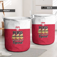 Funny Pierogi Squad Laundry Basket Polish Pride Food Humor