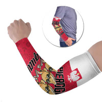Funny Pierogi Squad Arm Sleeves Polish Pride Food Humor