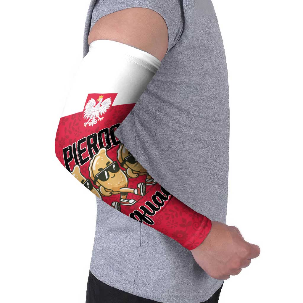 Funny Pierogi Squad Arm Sleeves Polish Pride Food Humor