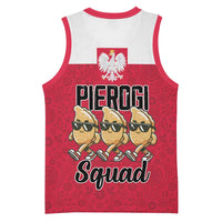 Funny Pierogi Squad Basketball Jersey Polish Pride Food Humor