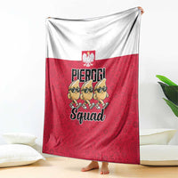 Funny Pierogi Squad Blanket Polish Pride Food Humor