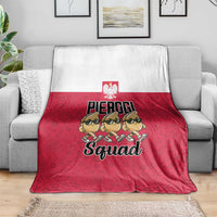 Funny Pierogi Squad Blanket Polish Pride Food Humor