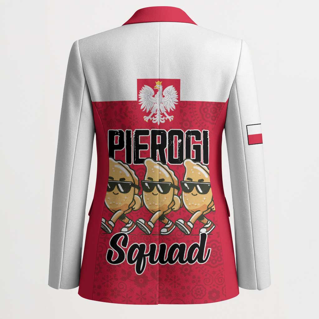 Funny Pierogi Squad Blazer Polish Pride Food Humor