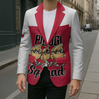Funny Pierogi Squad Blazer Polish Pride Food Humor