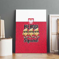 Funny Pierogi Squad Canvas Wall Art Polish Pride Food Humor