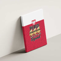Funny Pierogi Squad Canvas Wall Art Polish Pride Food Humor
