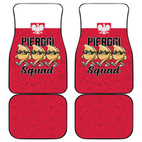 Funny Pierogi Squad Car Mats Polish Pride Food Humor