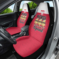 Funny Pierogi Squad Car Seat Cover Polish Pride Food Humor