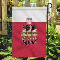 Funny Pierogi Squad Garden Flag Polish Pride Food Humor