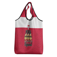Funny Pierogi Squad Grocery Bag Polish Pride Food Humor
