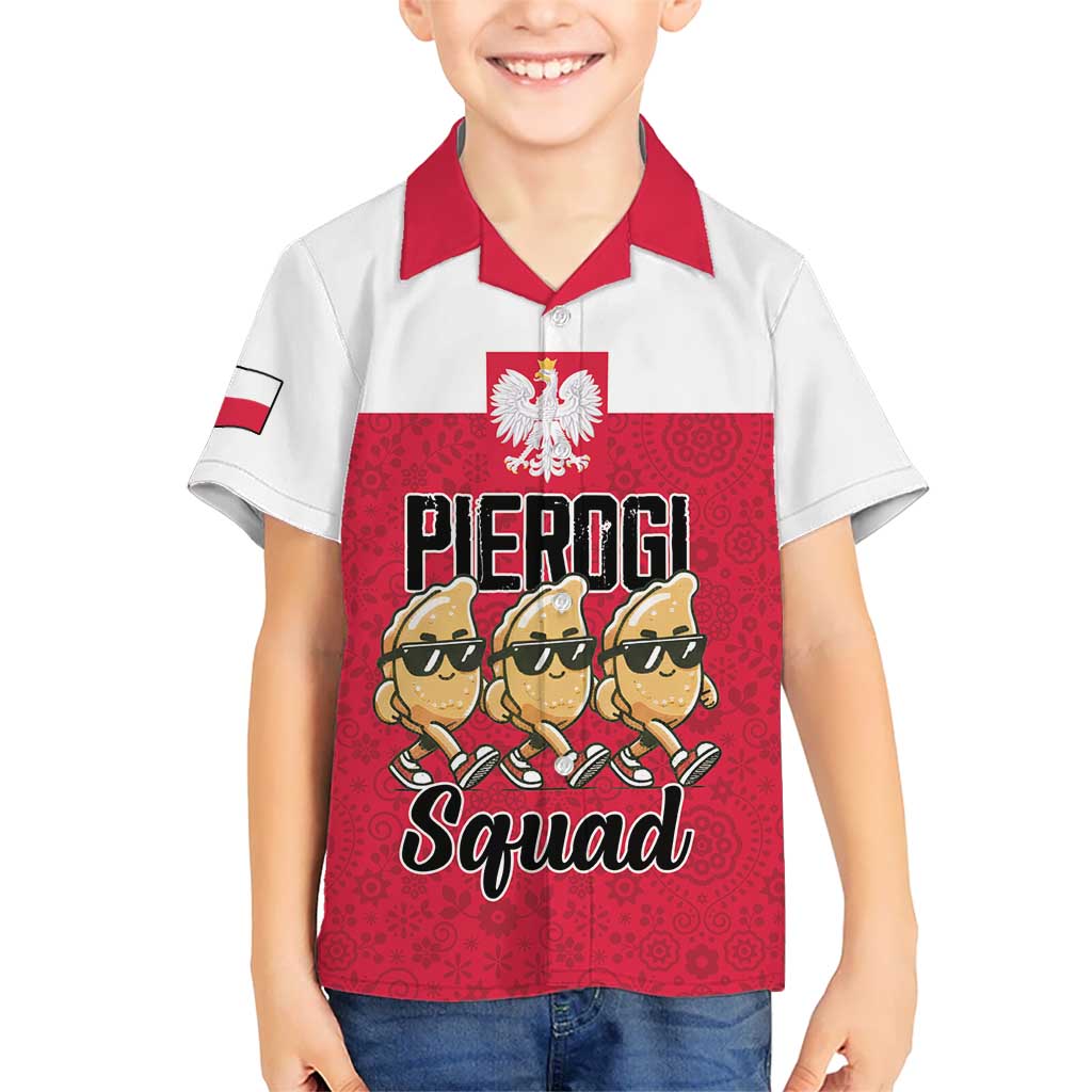 Funny Pierogi Squad Hawaiian Shirt Polish Pride Food Humor