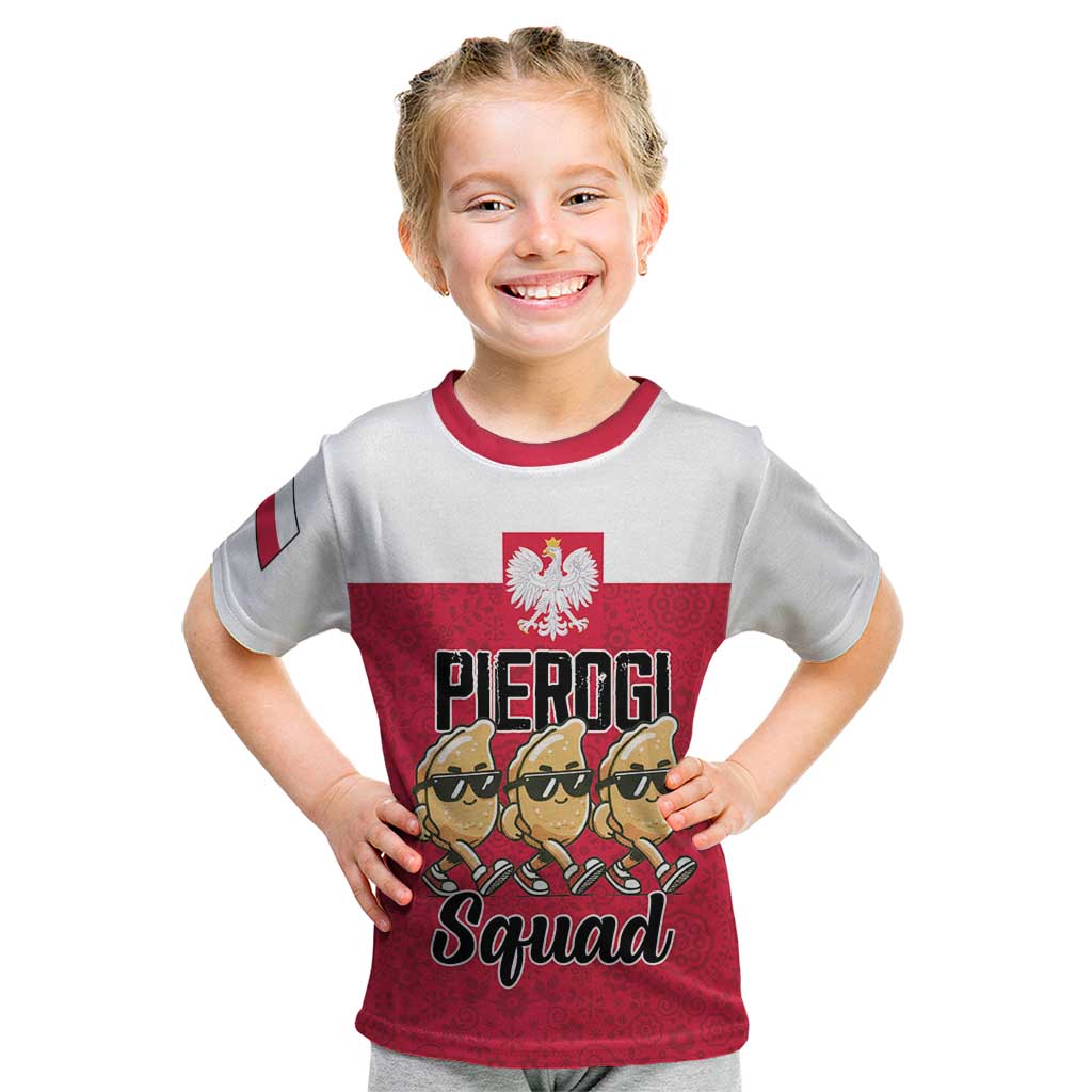 Funny Pierogi Squad Kid T Shirt Polish Pride Food Humor