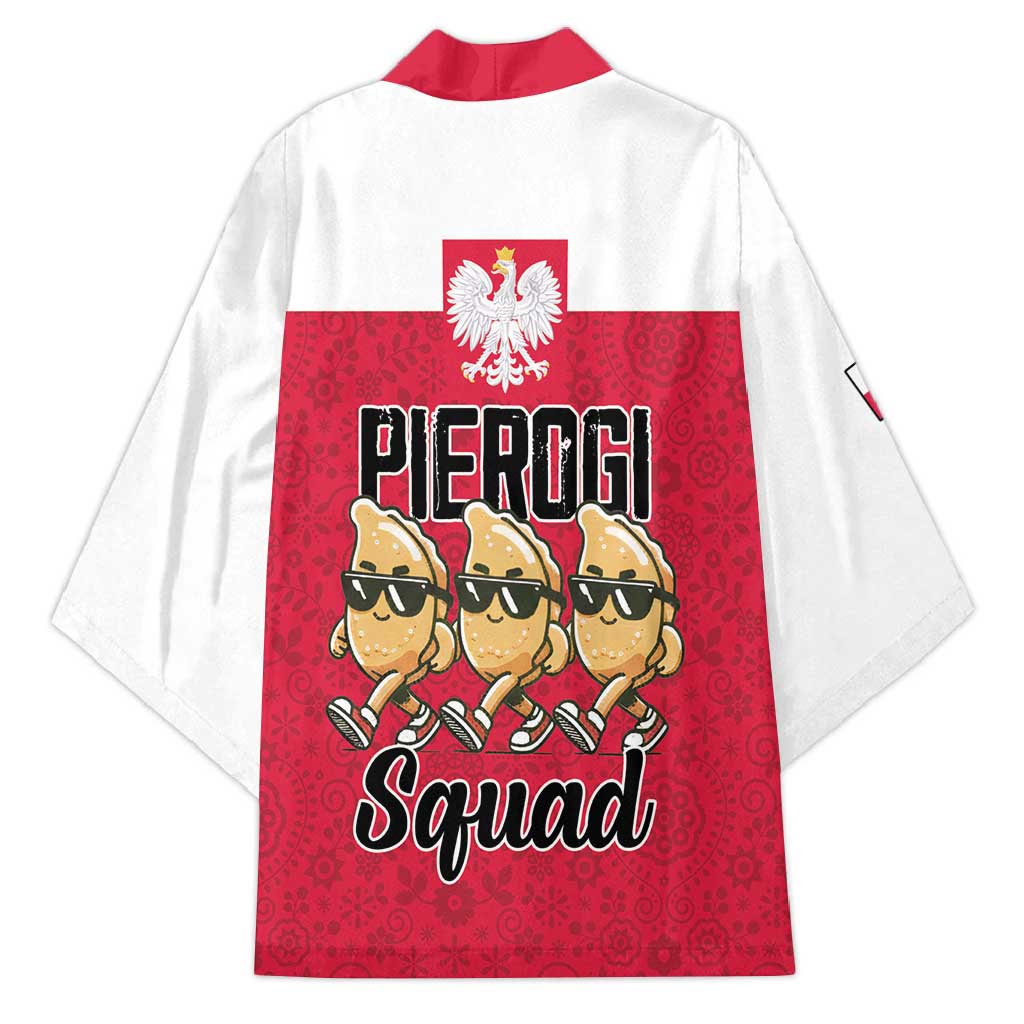 Funny Pierogi Squad Kimono Polish Pride Food Humor
