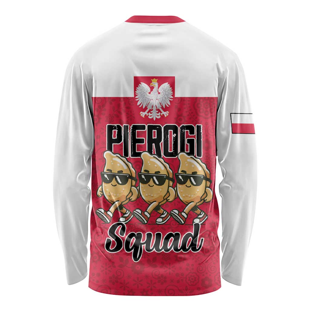 Funny Pierogi Squad Long Sleeve Shirt Polish Pride Food Humor
