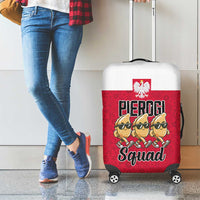 Funny Pierogi Squad Luggage Cover Polish Pride Food Humor