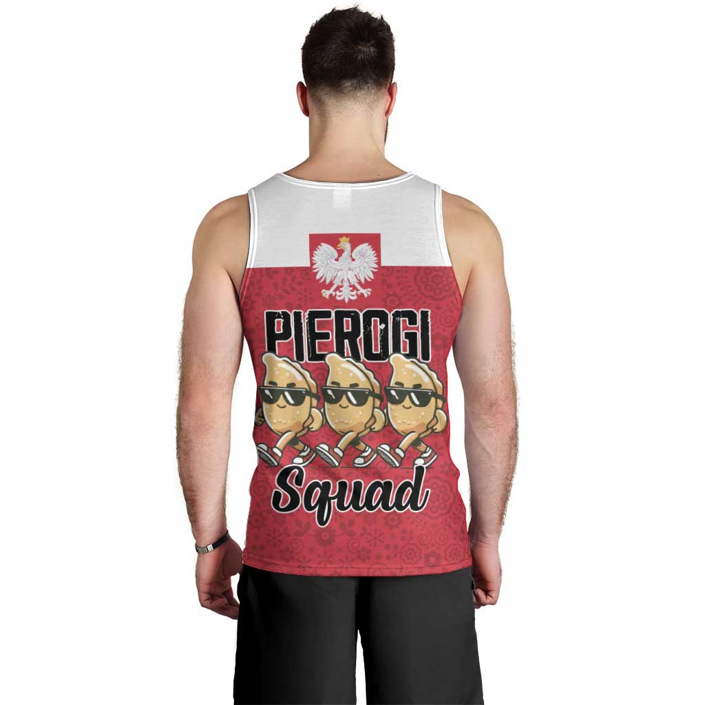 Funny Pierogi Squad Men Tank Top Polish Pride Food Humor
