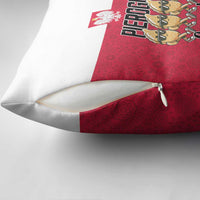 Funny Pierogi Squad Pillow Cover Polish Pride Food Humor