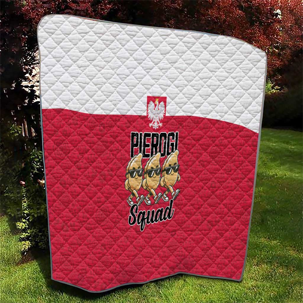 Funny Pierogi Squad Quilt Polish Pride Food Humor