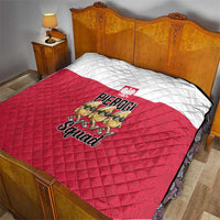 Funny Pierogi Squad Quilt Polish Pride Food Humor