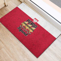 Funny Pierogi Squad Rubber Doormat Polish Pride Food Humor