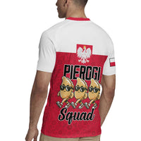 Funny Pierogi Squad Rugby Jersey Polish Pride Food Humor