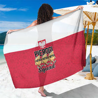 Funny Pierogi Squad Sarong Polish Pride Food Humor