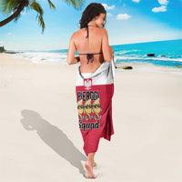 Funny Pierogi Squad Sarong Polish Pride Food Humor