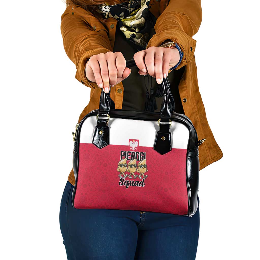Funny Pierogi Squad Shoulder Handbag Polish Pride Food Humor