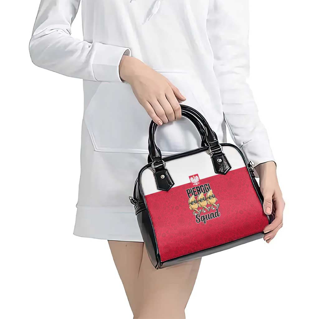 Funny Pierogi Squad Shoulder Handbag Polish Pride Food Humor