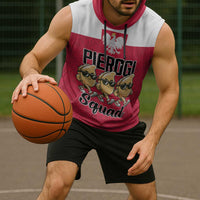 Funny Pierogi Squad Sleeveless Hoodie Polish Pride Food Humor