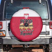 Funny Pierogi Squad Spare Tire Cover Polish Pride Food Humor