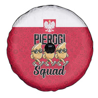 Funny Pierogi Squad Spare Tire Cover Polish Pride Food Humor