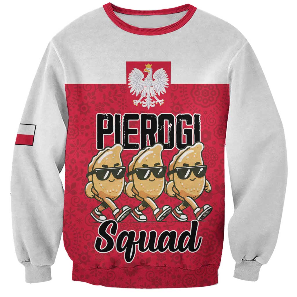 Funny Pierogi Squad Sweatshirt Polish Pride Food Humor