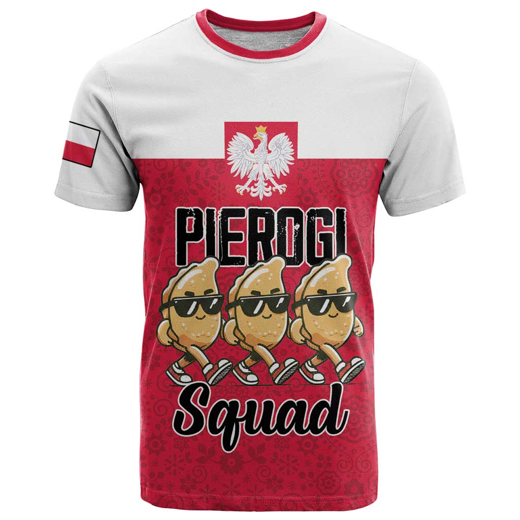 Funny Pierogi Squad T Shirt Polish Pride Food Humor
