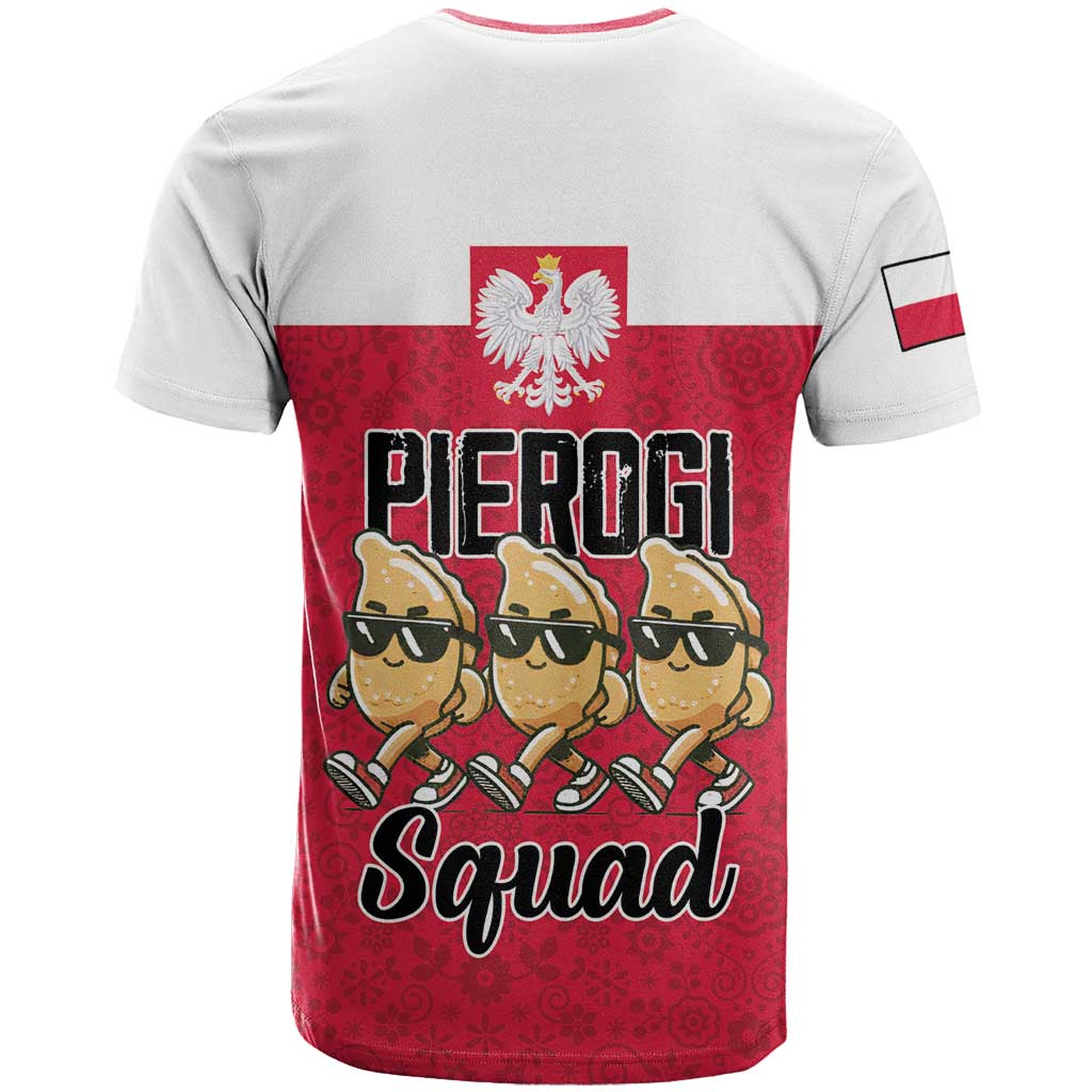 Funny Pierogi Squad T Shirt Polish Pride Food Humor