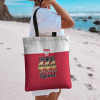 Funny Pierogi Squad Tote Bag Polish Pride Food Humor