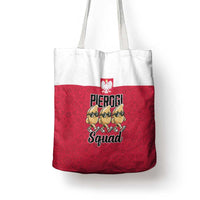 Funny Pierogi Squad Tote Bag Polish Pride Food Humor
