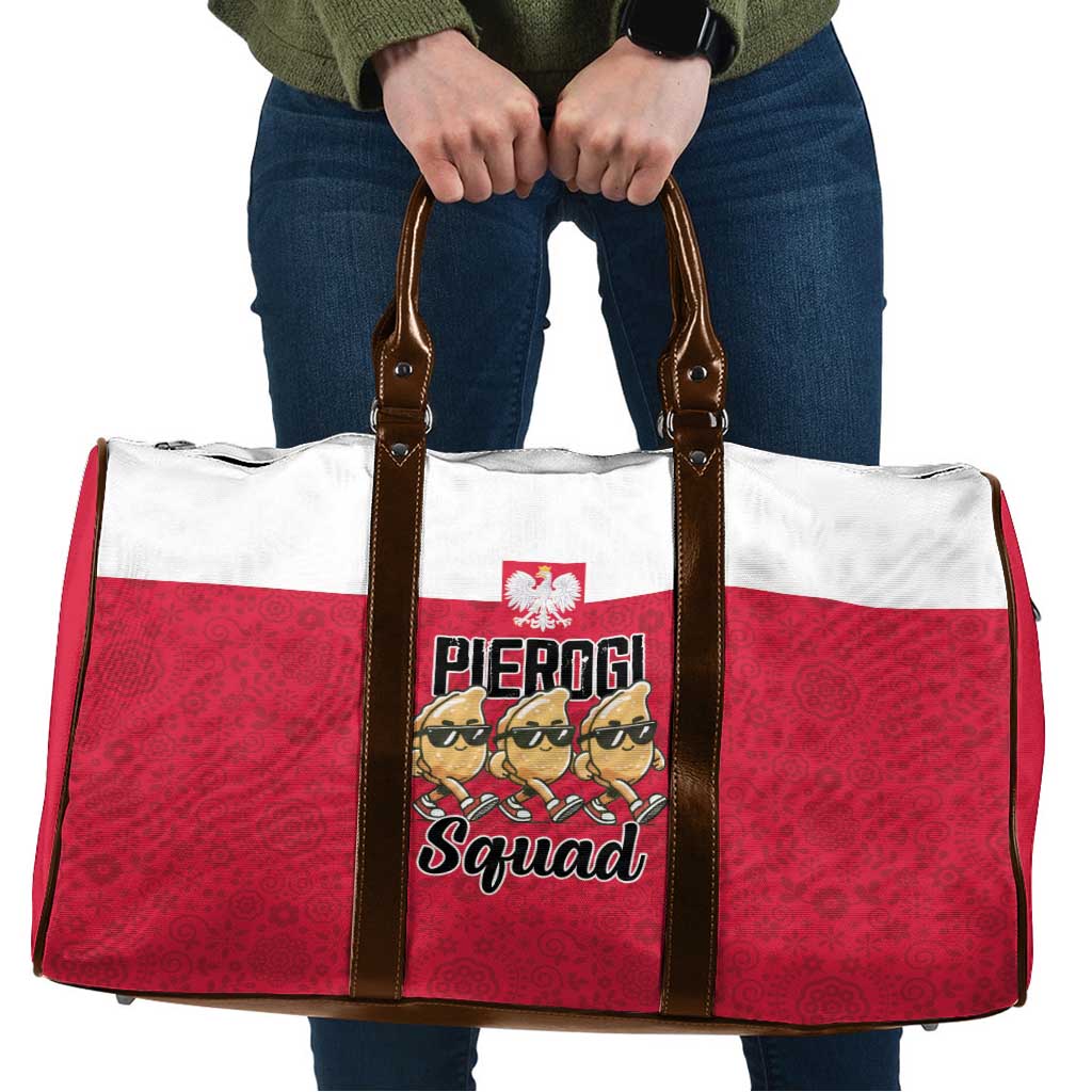 Funny Pierogi Squad Travel Bag Polish Pride Food Humor