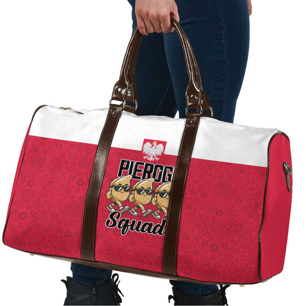 Funny Pierogi Squad Travel Bag Polish Pride Food Humor