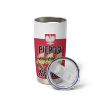 Funny Pierogi Squad Tumbler Cup Polish Pride Food Humor
