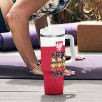 Funny Pierogi Squad Tumbler With Handle Polish Pride Food Humor