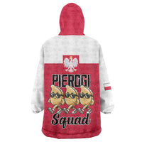 Funny Pierogi Squad Wearable Blanket Hoodie Polish Pride Food Humor