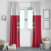 Funny Pierogi Squad Window Curtain Polish Pride Food Humor