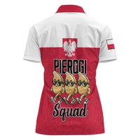 Funny Pierogi Squad Women Polo Shirt Polish Pride Food Humor