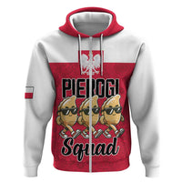 Funny Pierogi Squad Zip Hoodie Polish Pride Food Humor