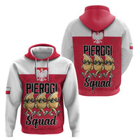 Funny Pierogi Squad Zip Hoodie Polish Pride Food Humor