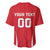 Custom Poland Volleyball Baseball Jersey Bialo–Czerwoni Go Champions