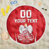 Custom Poland Volleyball Beach Blanket Bialo–Czerwoni Go Champions