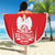 Custom Poland Volleyball Beach Blanket Bialo–Czerwoni Go Champions